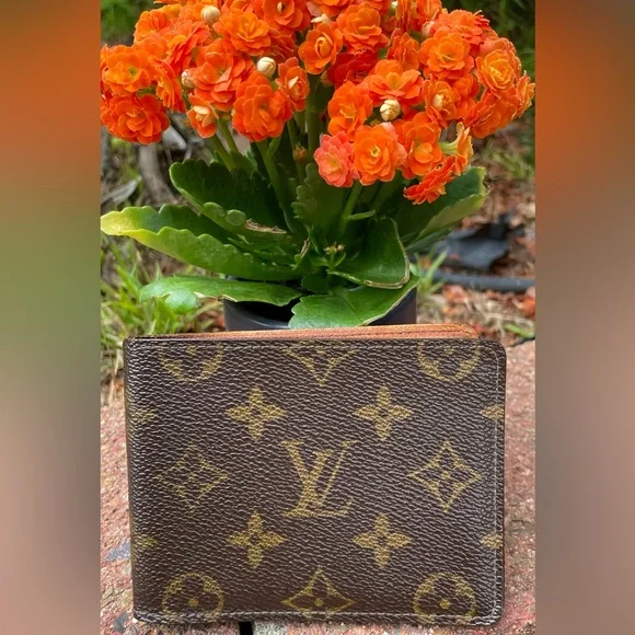 Men’s Louis Vuitton Monogram Wallet Date Code 1991 France Great Condition - Picture 2 of 14